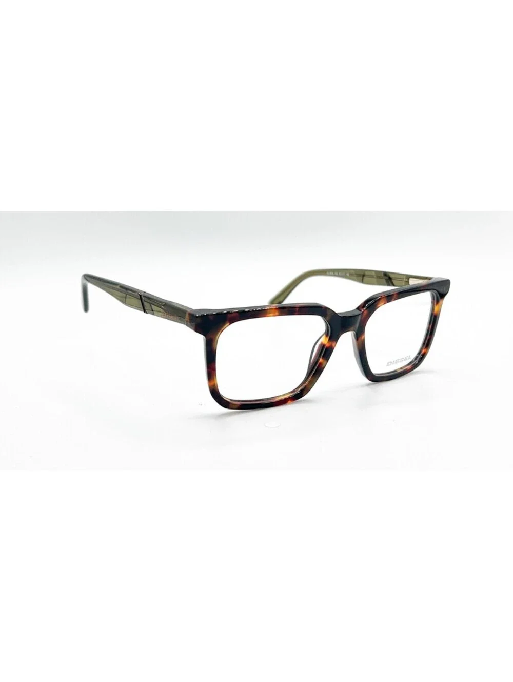 Diesel Dl 5276 052 Havana Green Authentic Eyeglasses 52-17-145